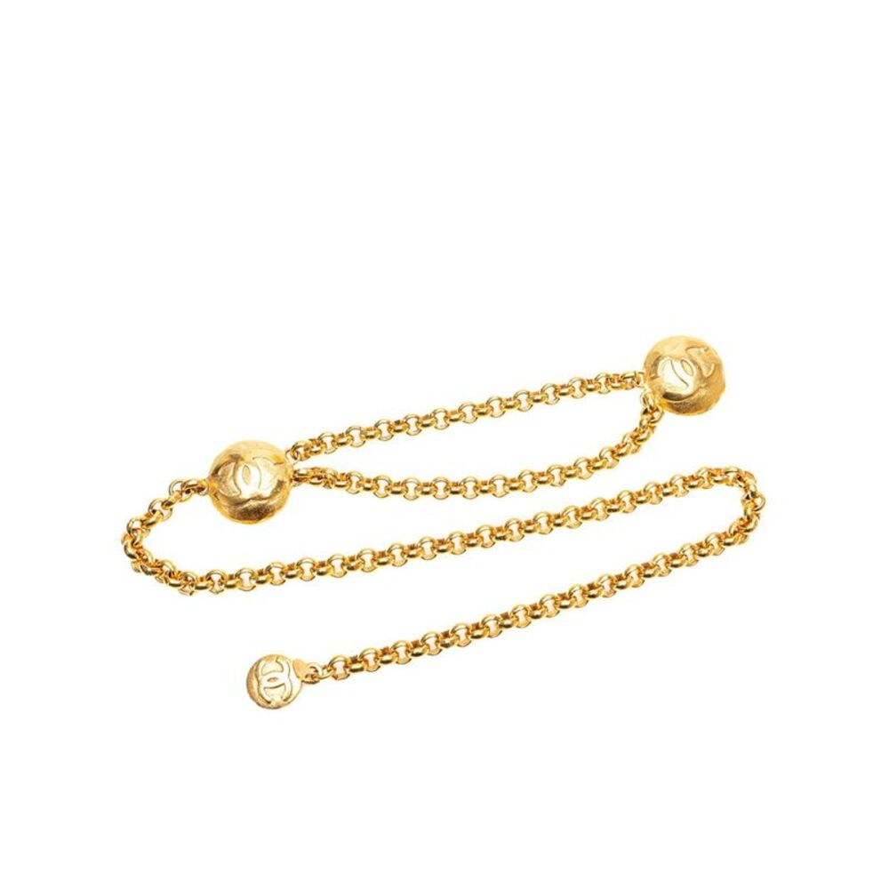 Pre Loved LuxUness Chanel Gold Chain Belt - Picture 1 of 7